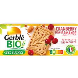 Gerblé Gerblé Bio Sablé cranberry saveur amande BIO le paquet de 132g
