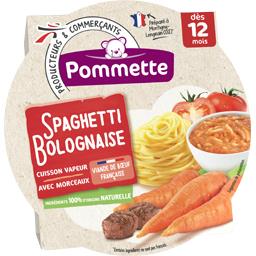 Spaghetti Bolognaise Des 12 Mois Pommette Intermarche