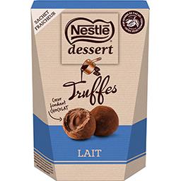 Nestlé Nestlé Dessert - Truffes cœur fondant chocolat au lait la boite de 250 g