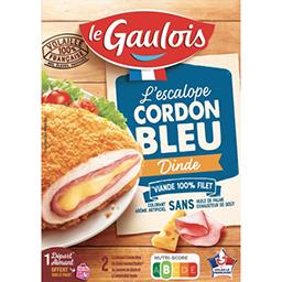 Le Gaulois Le gaulois L'Escalope Cordon Bleu dinde la boite de 2 - 200 g