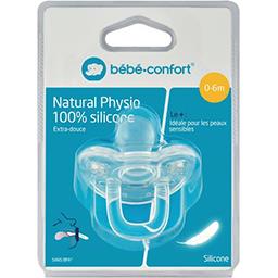 Sucettes Natural Physio 100 Silicone 0 6m Bebe Confort Intermarche