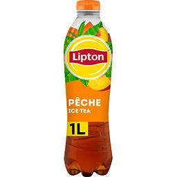 Lipton Lipton Ice Tea - Boisson thé saveur pêche la bouteille de 1 l