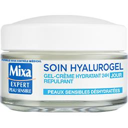 Mixa Mixa Crème Visage Jour Soin Hyalurogel Gel Crème hydratant 24h et repulpant le pot de 50ml