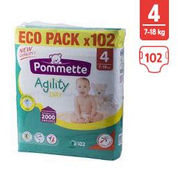 Baby Dry Taille 4 10 15 Kg Couches Pampers Intermarche