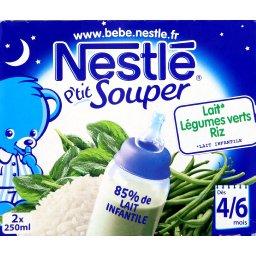 P Tit Souper Repas Du Soir Legumes Verts Riz 4 6 Mois Nestle Bebe Intermarche