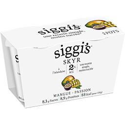 Siggi's Siggi's Skyr mangue passion les 2 pots de 140g