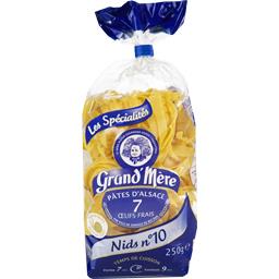 Grand'Mère Grand'Mère Les Spécialités - Pâtes d'Alsace Nids n°10 le sachet de 250 g