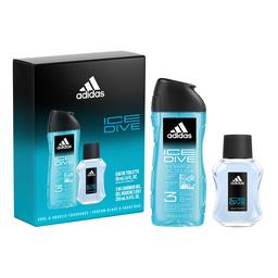 Adidas Coffret Ice Dive : eau de parfum + gel douche le coffret