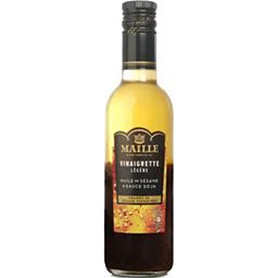 Maille Maille Vinaigrette légère huile de sésame & sauce soja graines de sésame torréfiées la bouteille de 36cL