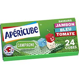 Apéricube Apéricube Fromage fondu apéritif campagne la boite de 24 cubes - 125 g