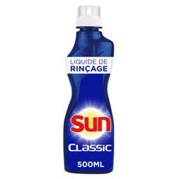 Sun Sun Liquide de rinçage pour lave-vaisselle classic triple action la bouteille de 500ml