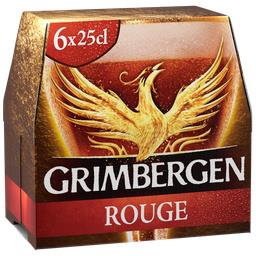 Grimbergen Grimbergen Bière Rouge intense les 6 bouteilles de 25 cl