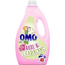 Omo Omo Lessive liquide rose & lilas blanc la bouteille de 2l - 40 lavages