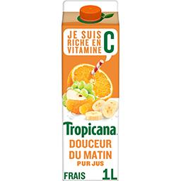 Tropicana Tropicana Pure Premium - Jus de fruits Douceur du Matin la brique de 1 l