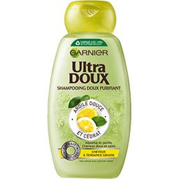 Garnier Ultra Doux Shampooing doux purifiant argile douce et cédrat le flacon de 250 ml