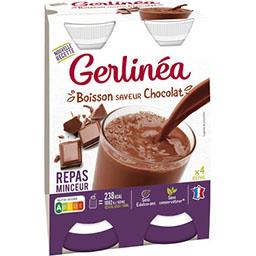 Gerlinéa Gerlinéa Mon Repas - Repas minceur complet à boire saveur chocolat les 4 bouteilles de 236 ml
