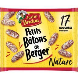 Justin Bridou Justin Bridou Le Bâton de Berger - Petits saucissons secs nature le paquet de 100 g