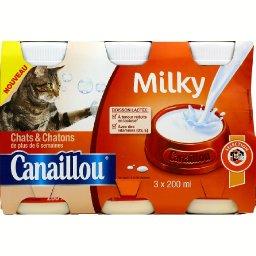 Milky Boisson Lactee Pour Chats Chatons Canaillou Intermarche