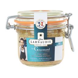 Jean Larnaudie Le Gourmand par Cyril Lignac - Foie gras de canard entier: cognac, porto rouge et poivre de Tellichery le pot de 180g
