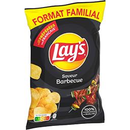 Lay's Lay's Chips saveur barbecue format familial le sachet de 250g