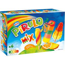 Pirulo Pirulo Glace à l'eau Mix la boîte de 6 bâtonnets - 300g