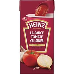 Heinz Heinz La Sauce tomate cuisinée ail & oignon la brique de 520 g