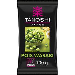 Tanoshi Tanoshi Crackers japonais pois Wasabi le sachet de 100g