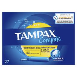 Tampax Tampons Compak avec applicateur - Régulier Le paquet de 27