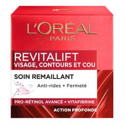 L'Oréal L'Oréal Paris Revitalift - Crème Visage, Contour et Cou Anti-Âge Remaillant le pot de 50ml