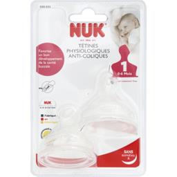 Sucettes Natural Physio 100 Silicone Bleu 18 36m Bebe Confort Intermarche