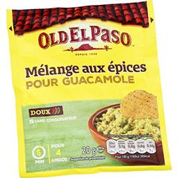 Old El Paso Old El Paso Mélange aux épices pour guacamole doux le sachet de 20 g