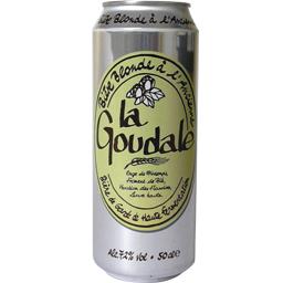 La Goudale La goudale biere de garde blonde la boite de 50 cl