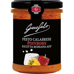 Garofalo Garofalo Pesto Calabrese à base de poivrons, de Ricotta Romana AOP le pot de 175g