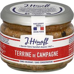 Henaff Hénaff Terrine de campagne traditionnelle le pot de 180 g
