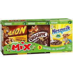 Nestlé Nestlé Mix Céréales petit déjeuner assorties les 6 mini boites