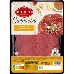 Bigard Bigard Carpaccio de bœuf parmesan et vinaigre framboise la barquette de 190g