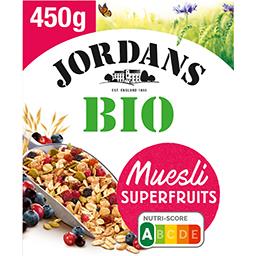 Jordans Jordans Muesli superfruits & graines BIO la boite de 450 g