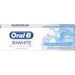 Oral B Oral B Dentifrice 3d white whitening therapy protection email Le tube de 75 ml
