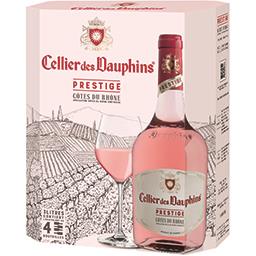 Cellier des dauphins Cellier des Dauphins Vin rosé côtes du rhone cellier des dauphins La fontaine de 3l