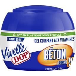 Dop Vivelle Dop Gel Cheveux Coiffant Fixation Béton Le pot de 190ml