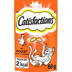 Catisfactions Catisfactions Friandises pour chat au poulet le sachet de 60g