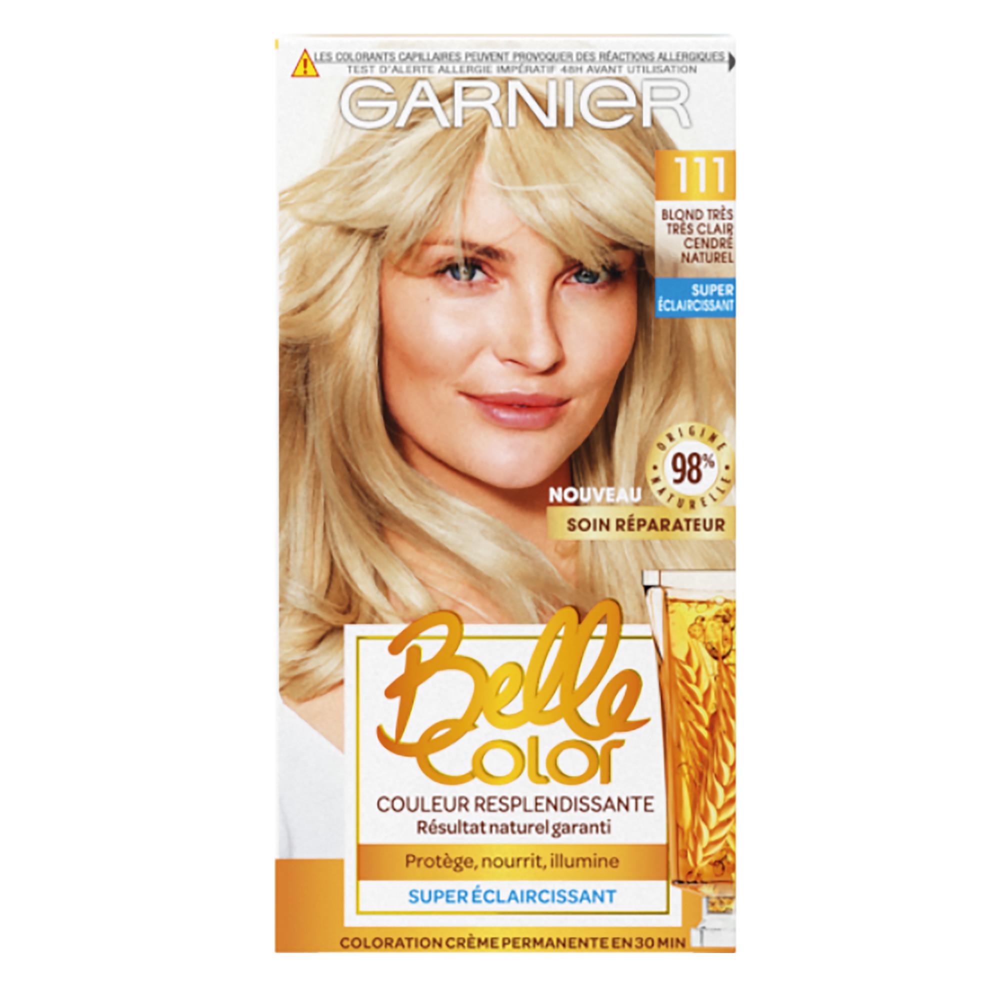 Garnier Garnier Belle Color - Coloration permanente blond très très clair cendré naturel 111 la boite
