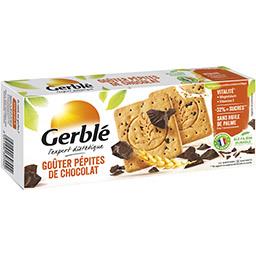 Gerblé Gerblé Goûters pépites de chocolat la boite de 12 goûters - 250 g