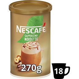 Nescafé Nescafé Café Soluble Cappuccino Noisette Boîte la boîte de 270g - 18 tasses