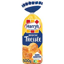Harry's Harrys Brioche Tressée Nature au sucre perlé Sans Additifs le paquet de 500g