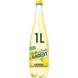 Badoit Badoit Bulles de Fruits - Eau gazeuse ananas citron vert la bouteille de 1 l