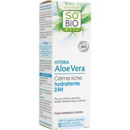 SO'BiO étic So'bio Etic Hydra Aloe Vera - Crème riche hydratante 24 h jour le pot de 50 ml