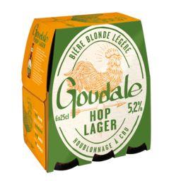 La Goudale La goudale Bière blonde le pack de 6 bouteilles x 25cl - 150cl