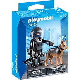 Playmobil® Playmobil Policier et son chien, à partir de 4 ans la boite