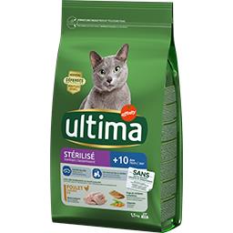 Croquettes Fourrees Au Poulet Sterilise 7 Ans Pour Chats Whiskas Intermarche